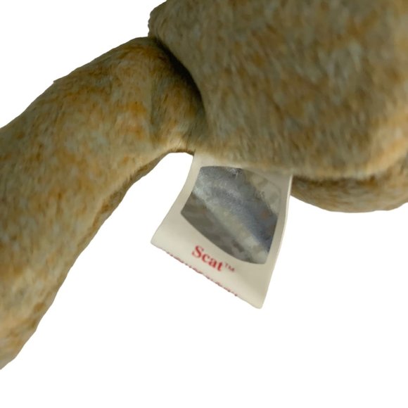 Scat the Cat Retired TY Beanie Baby 1998 PE Pellets Excellent Cond Pink Whiskers - Picture 7 of 8